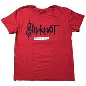 Slipknot WANYK Shirt We Are Not Your Kind Red Mens XL Graphic Metal Band READ